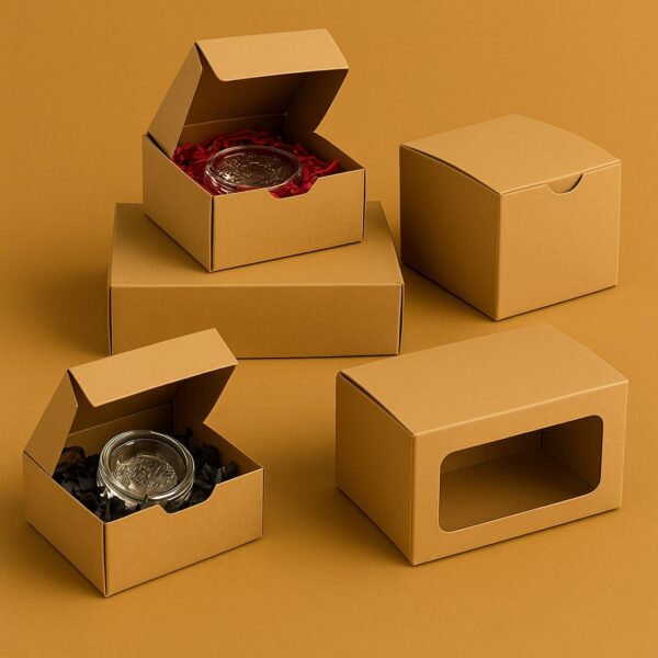 kraft gift boxes